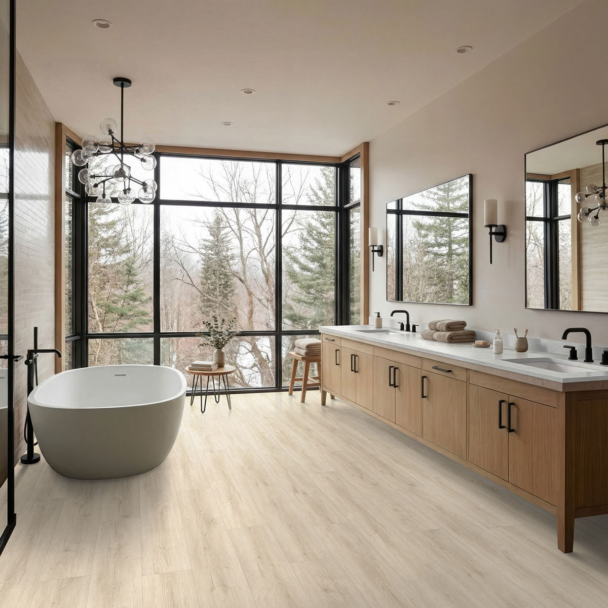 Laurel Reserve Shasta Grove Luxury Vinyl Plank, room scene