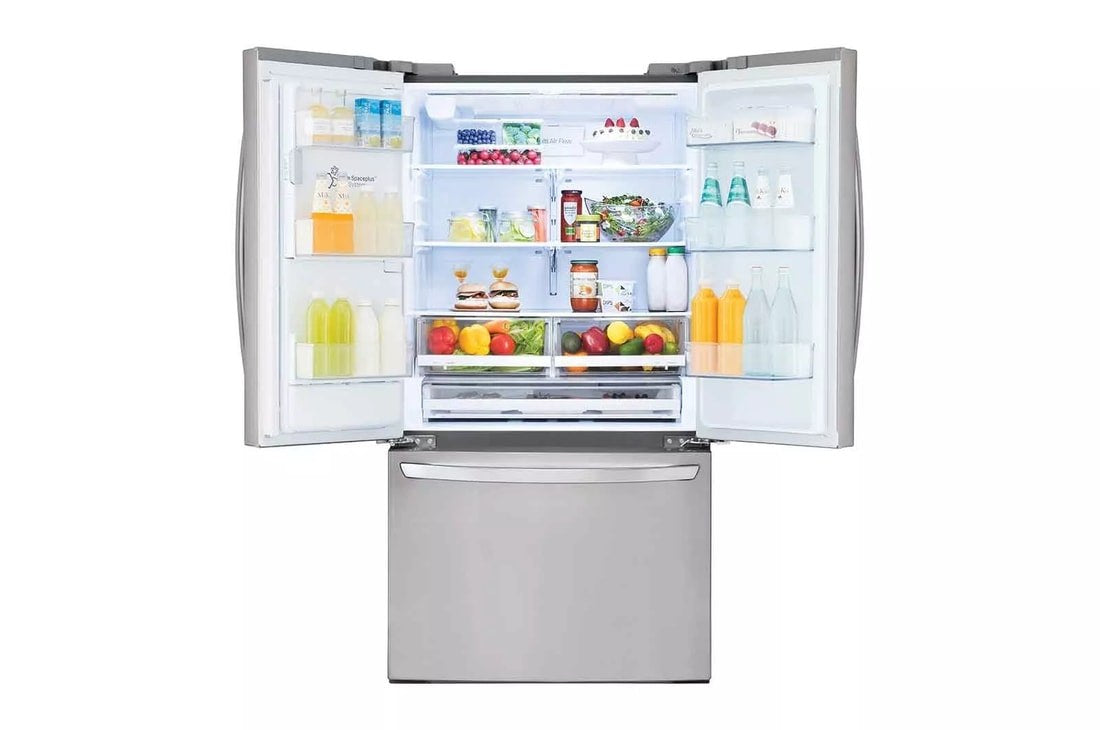 LG LRFS28XBS 3-Door French Door Refrigerator, manufacturer photo 2
