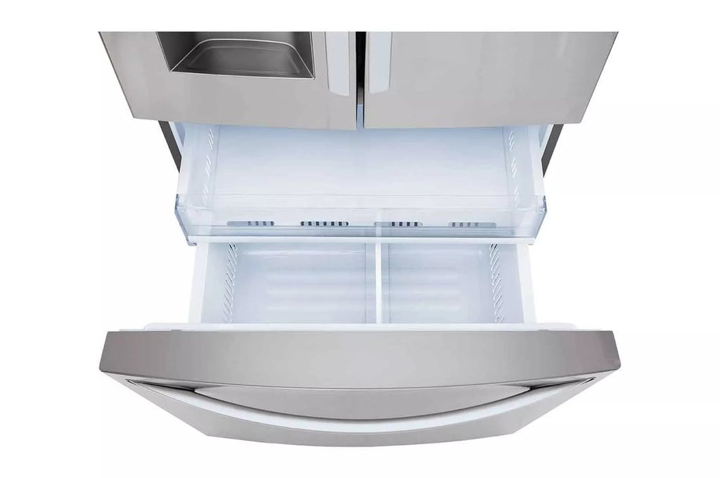 LG LRFS28XBS 3-Door French Door Refrigerator, manufacturer photo 4
