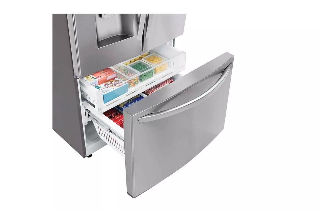 LG LRFS28XBS 3-Door French Door Refrigerator, manufacturer photo 5