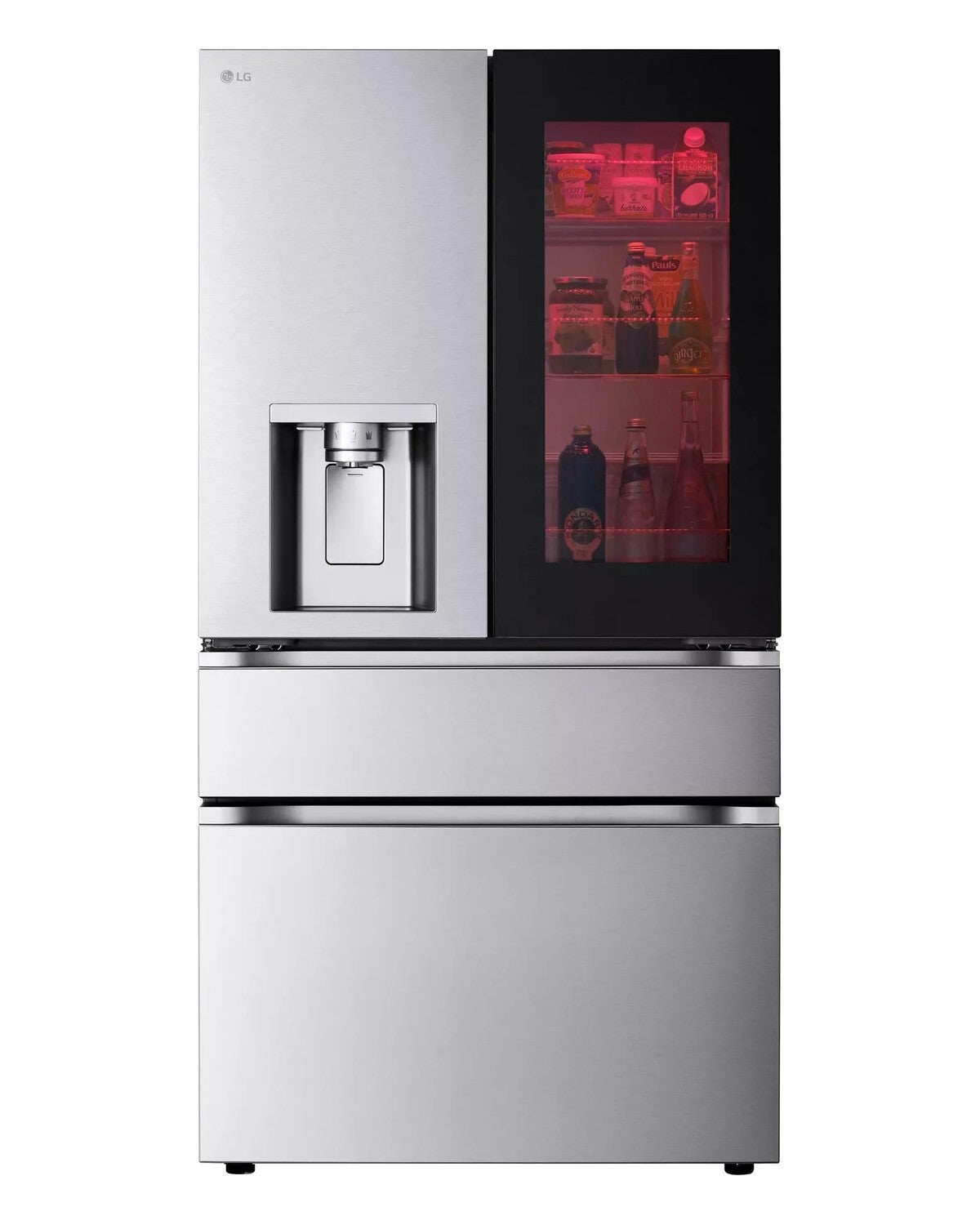 LG LF29S8365S 4-Door French Door Refrigerator, front view