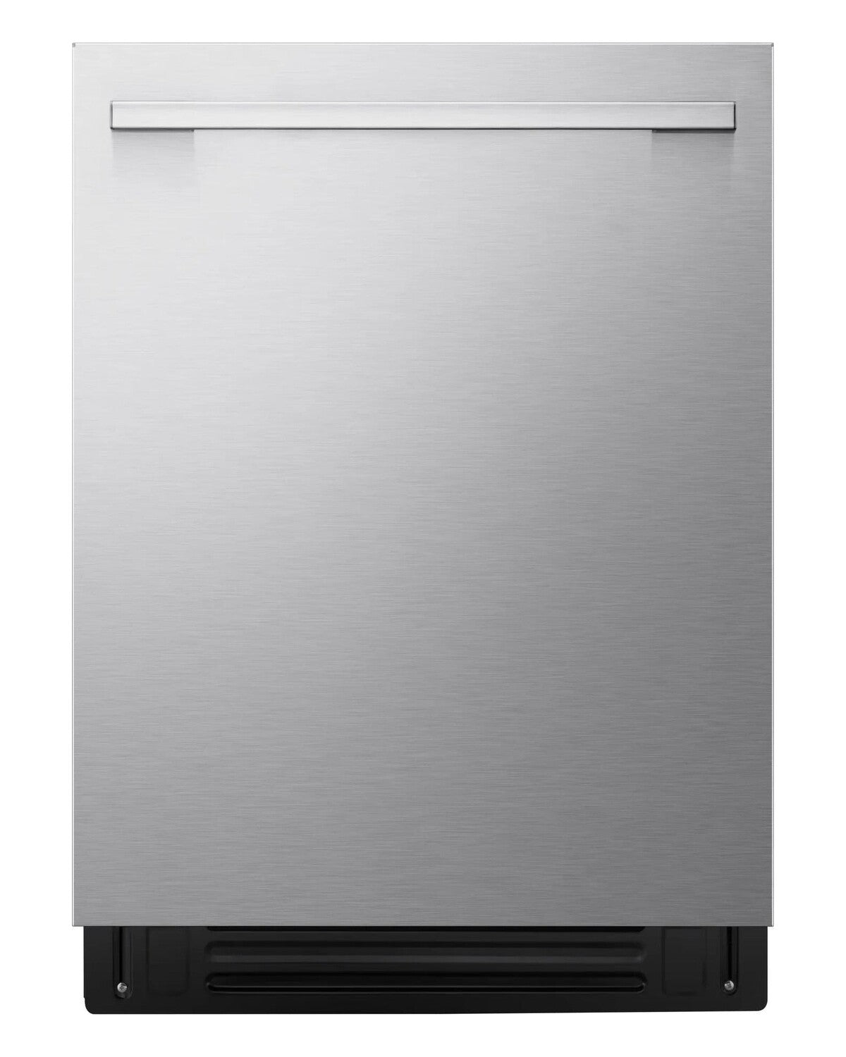 LG LDNTH753S stainless steel dishwasher, front view
