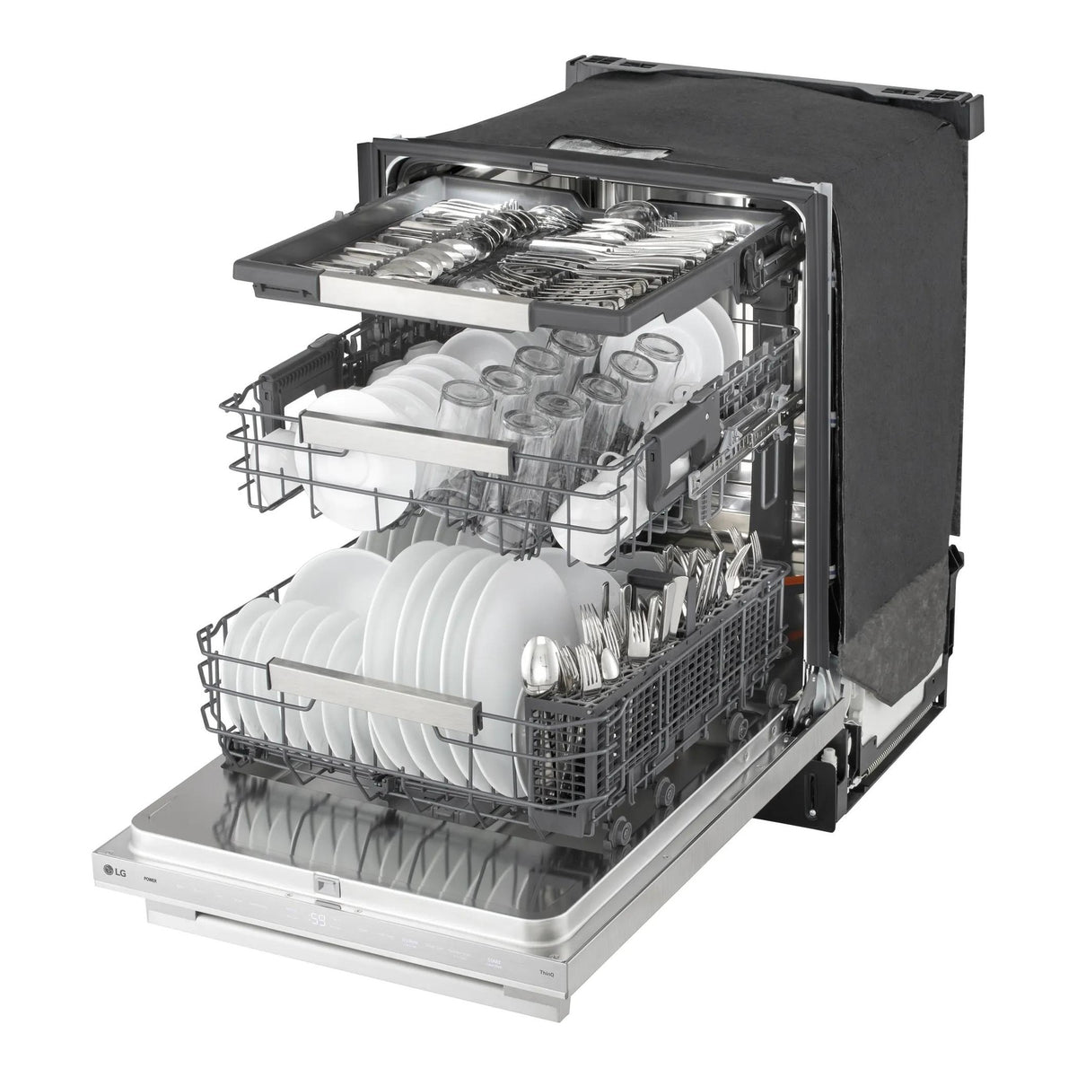 LG LDNTH753S stainless steel dishwasher, manufacturer photo 4