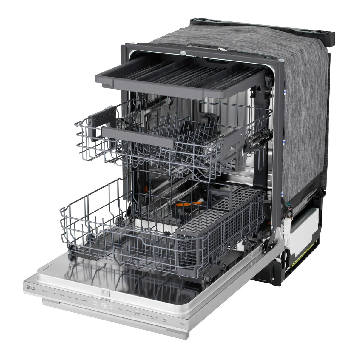 LG LDNTM545S stainless steel dishwasher, manufacturer photo 4