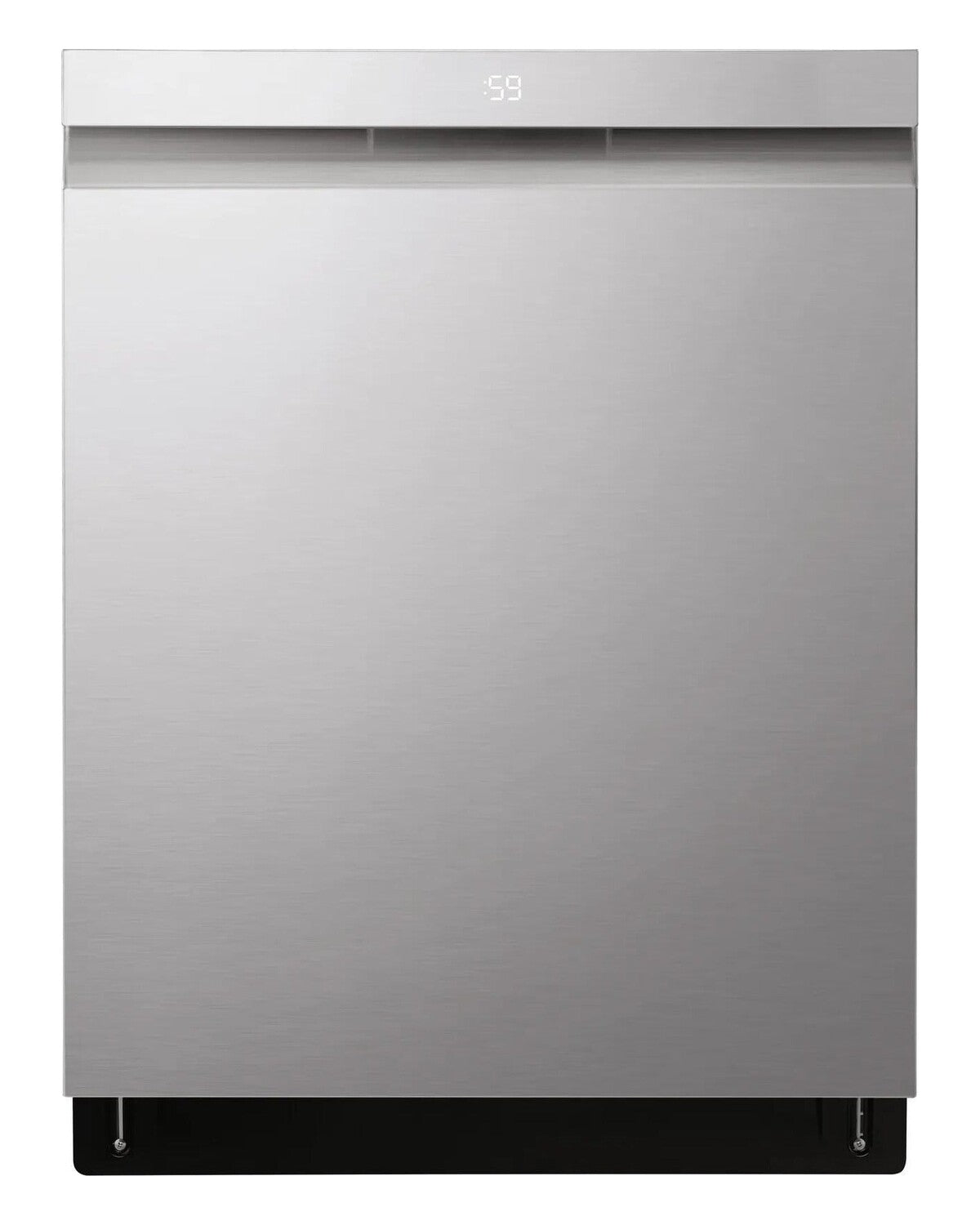 LG LDPH7972S stainless steel dishwasher, front view
