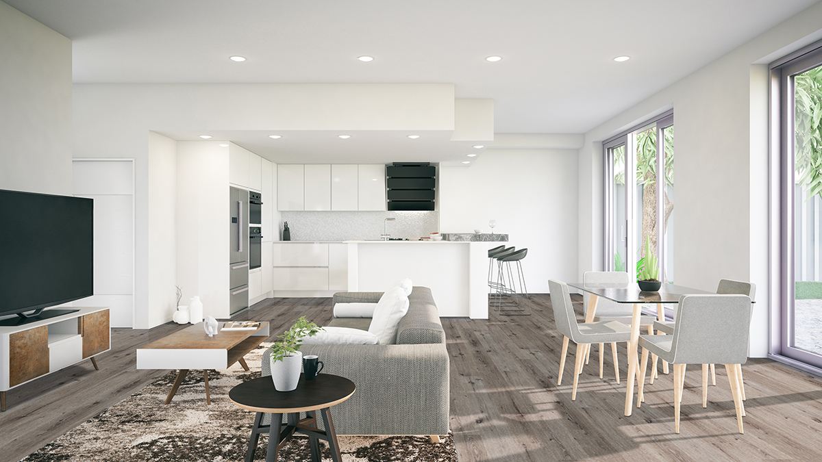 Cyrus 2.0 Ludlow Luxury Vinyl Plank, room scene
