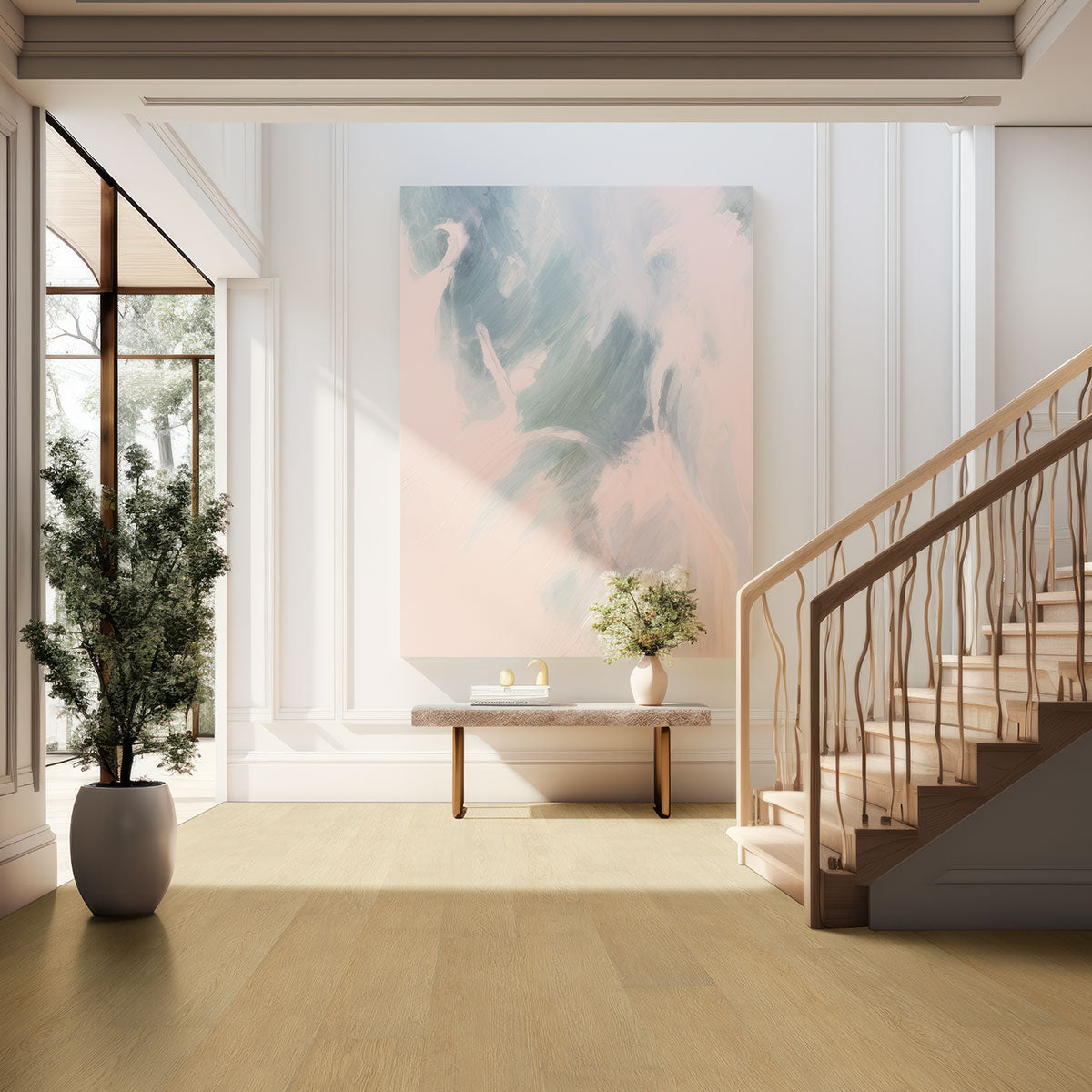 Laurel Reserve Malta Luxury Vinyl Plank, room scene