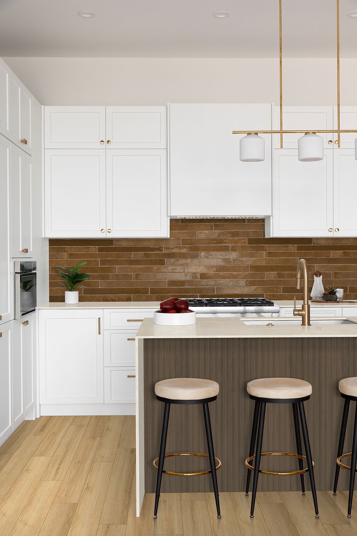 Prescott Amber Forrester Luxury Vinyl Plank, room scene