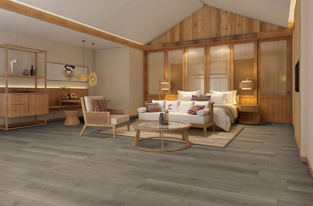 Prescott Cranton Luxury Vinyl Plank, room scene