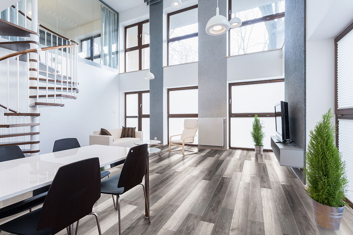 Prescott Draven Luxury Vinyl Plank, room scene