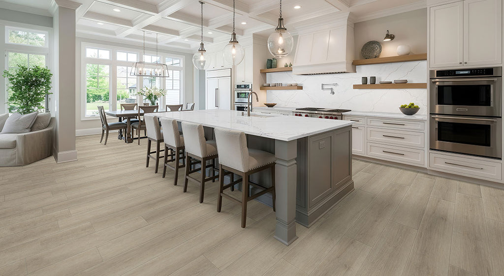 Laurel Reserve Saddle Wood Luxury Vinyl Plank, room scene