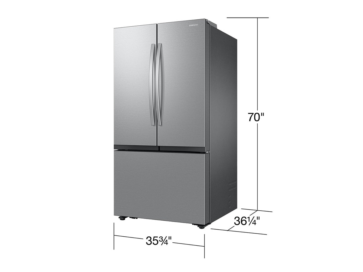 Samsung RF32CG5100SRAA Stainless Steel 3-Door French Door Refrigerator, manufacturer photo 2