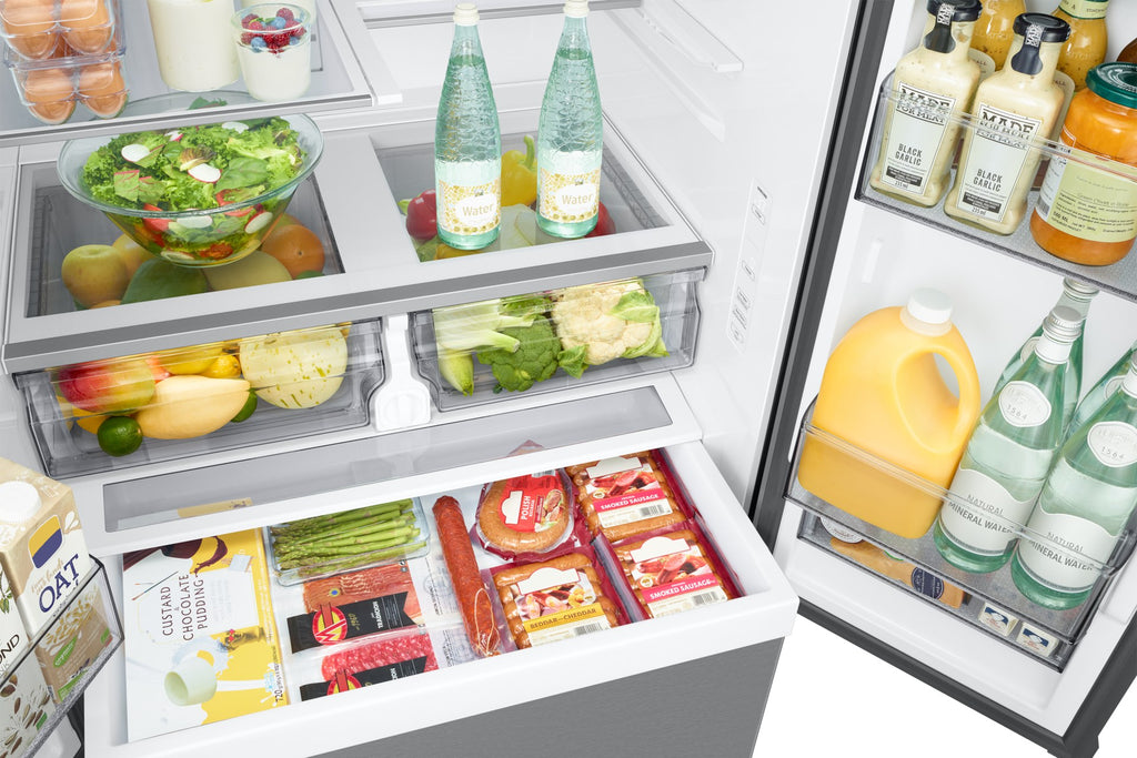 Samsung RF32CG5100SRAA Stainless Steel 3-Door French Door Refrigerator, manufacturer photo 6
