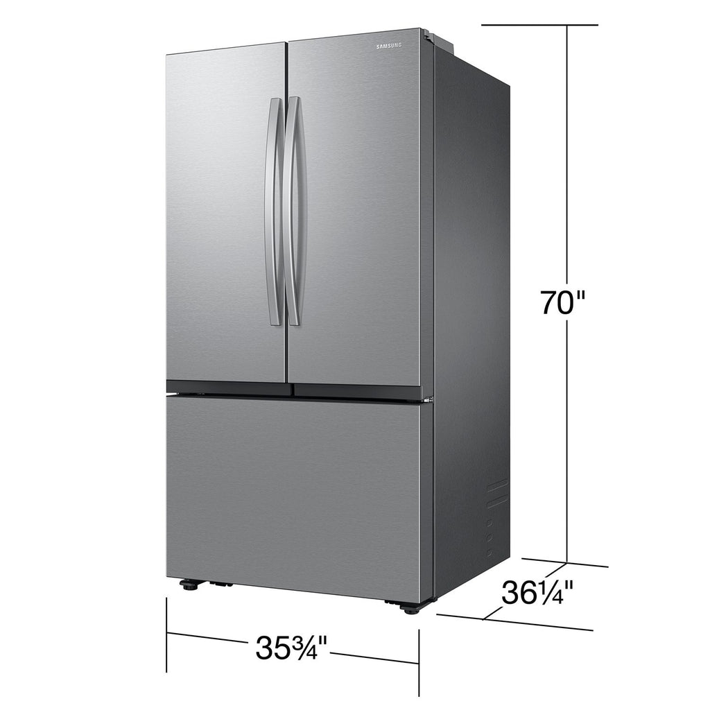 Samsung RF32CG5300SRAA Silver 3-Door French Door Refrigerator, manufacturer photo 2