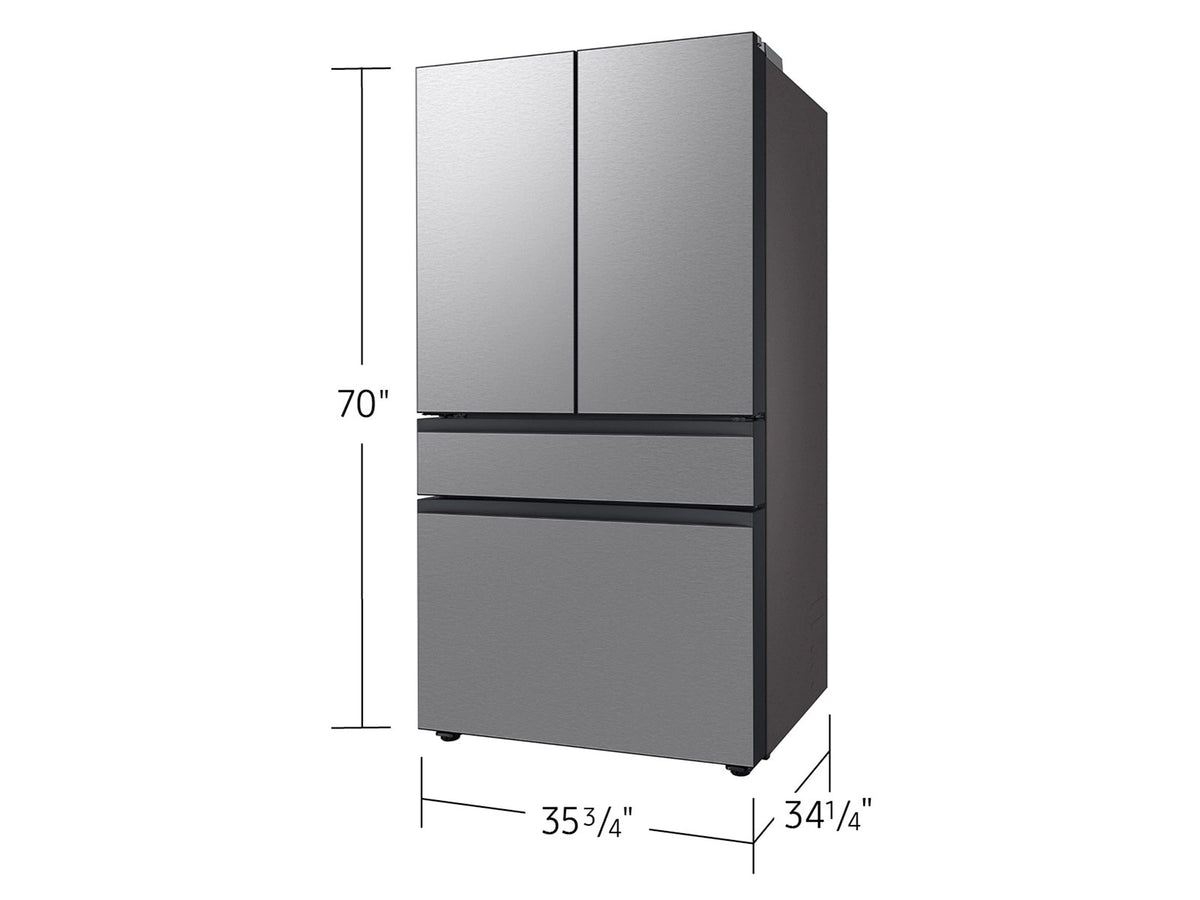 Samsung RF70F23DERAA Stainless Steel 4-Door French Door Refrigerator, manufacturer photo 2