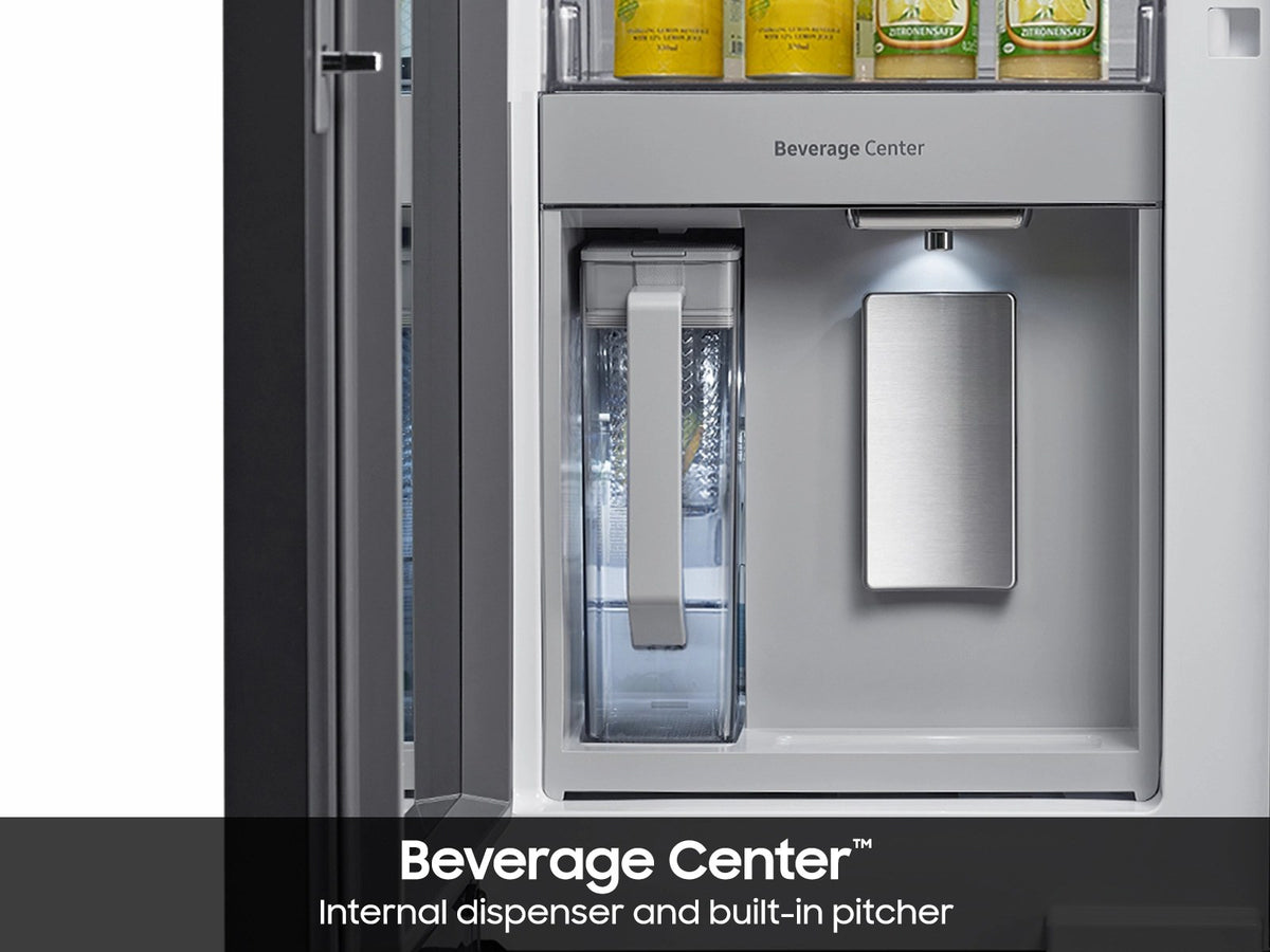 Samsung RF29BB86004MAA Blue Glass 4-Door French Door Refrigerator, manufacturer photo 5
