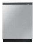 Samsung DW80B7070US stainless steel dishwasher, front view