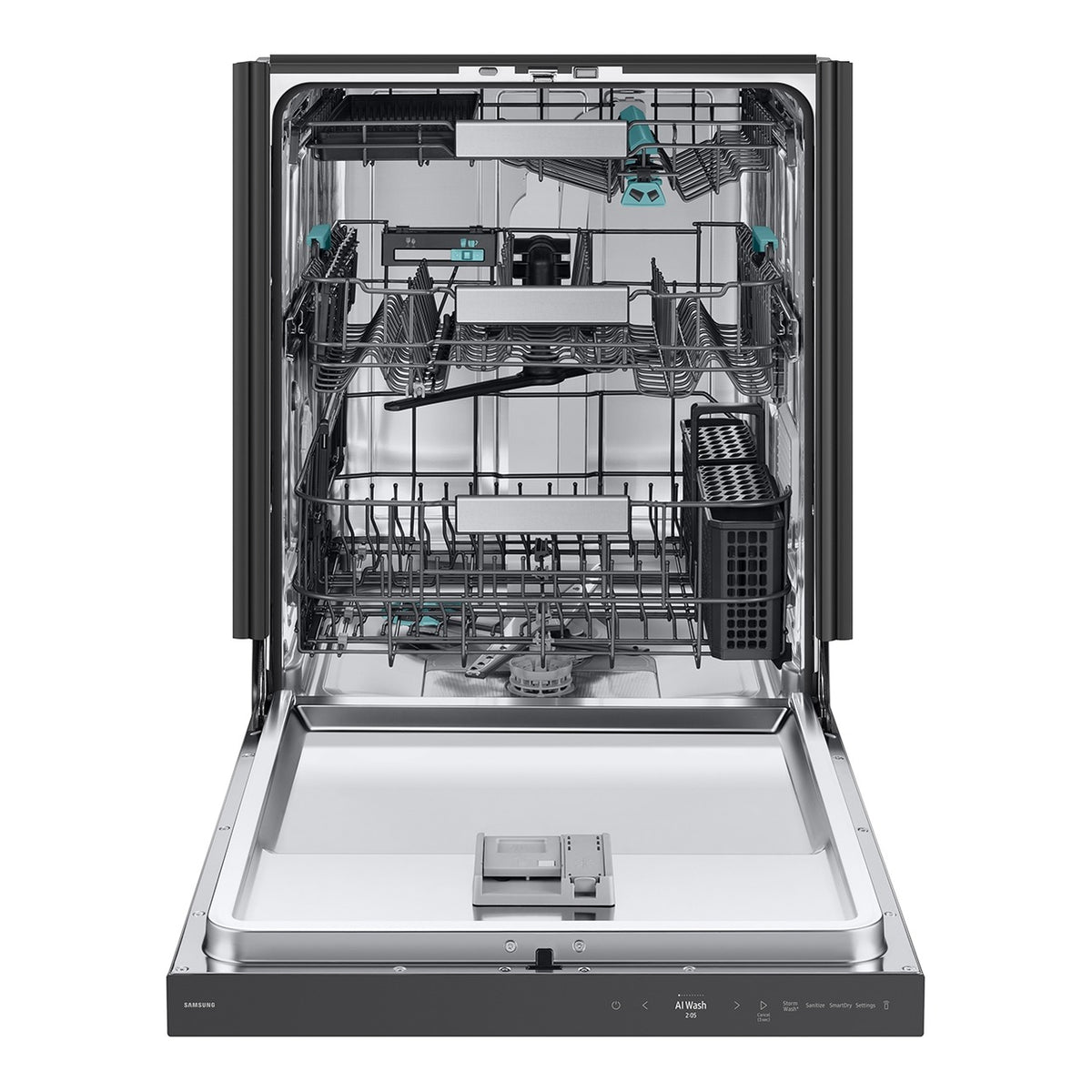Samsung DW90F89P0USR stainless steel dishwasher, manufacturer photo 3