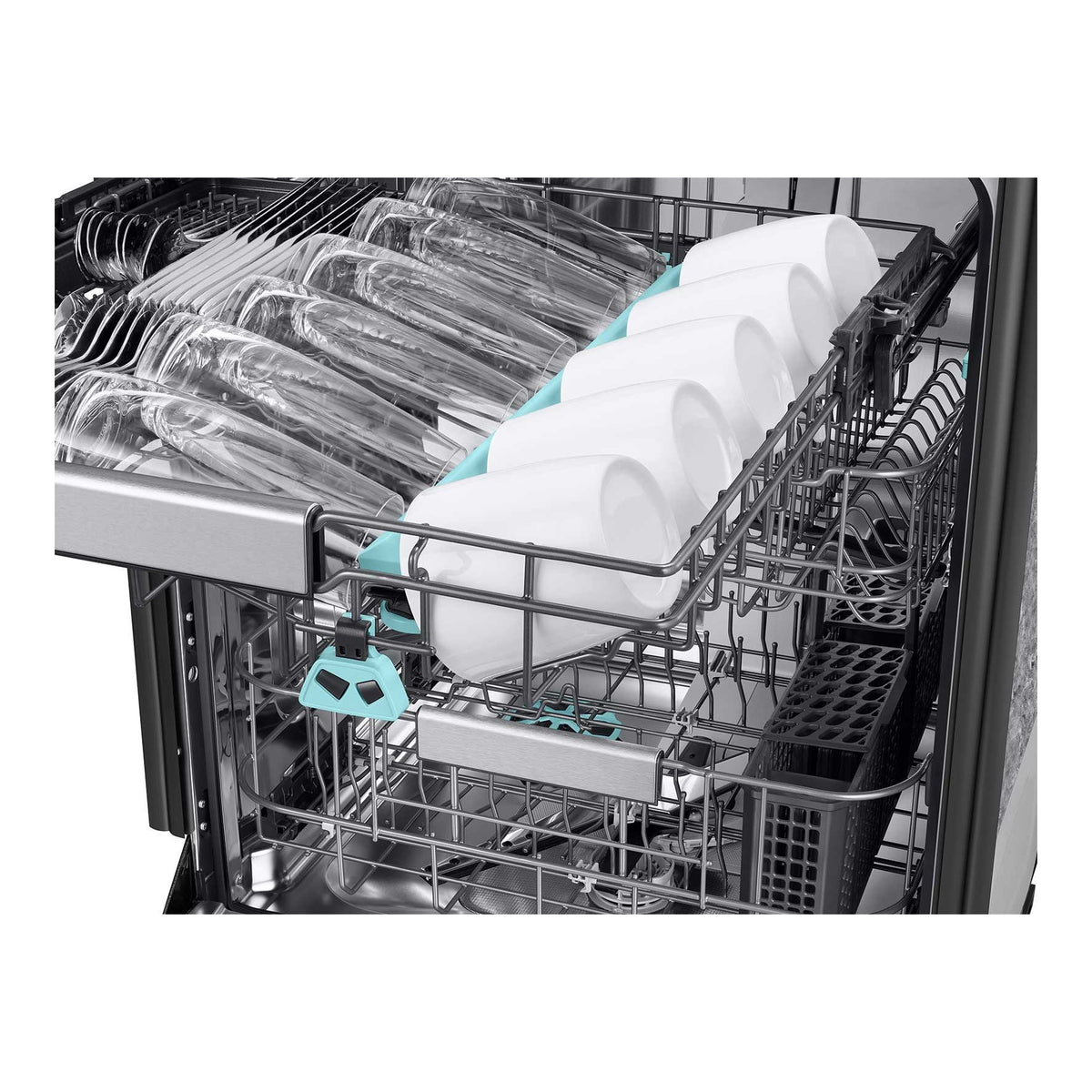 Samsung DW90F89P0USR stainless steel dishwasher, manufacturer photo 4