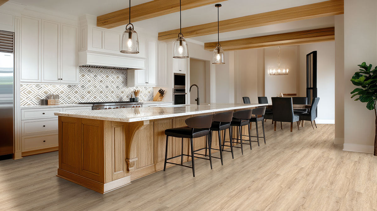 Cyrus 2.0 Sandino Luxury Vinyl Plank, room scene