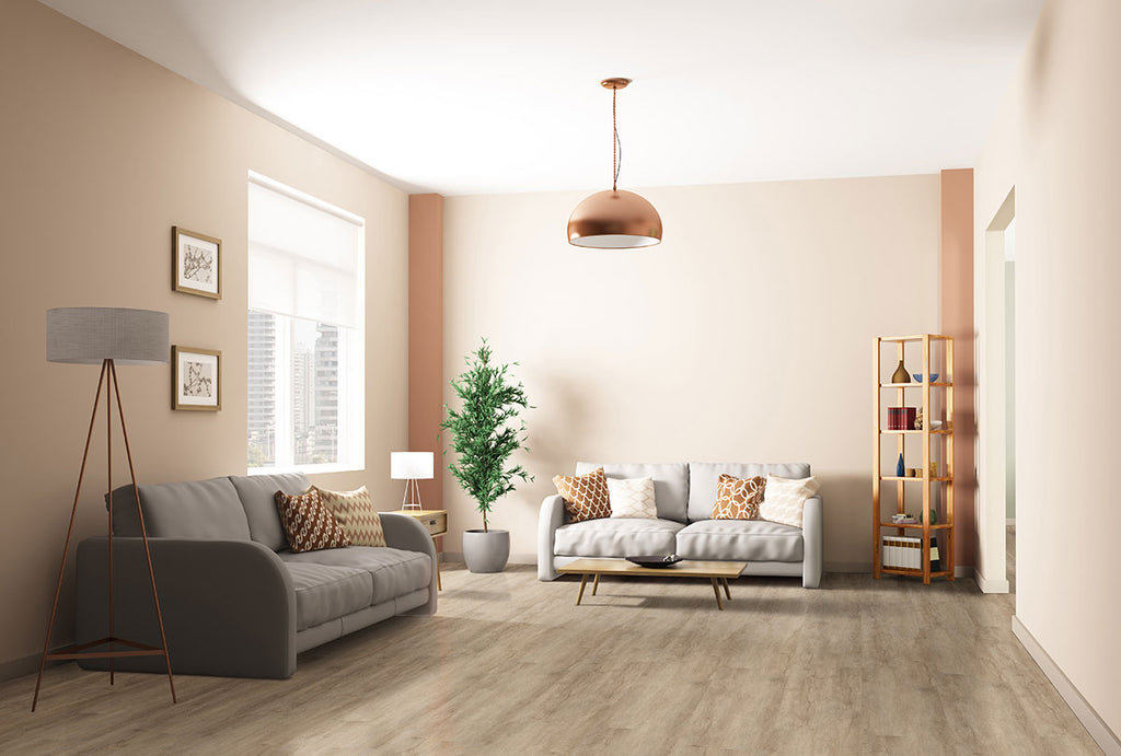 Cyrus 2.0 Sandino Luxury Vinyl Plank, room scene