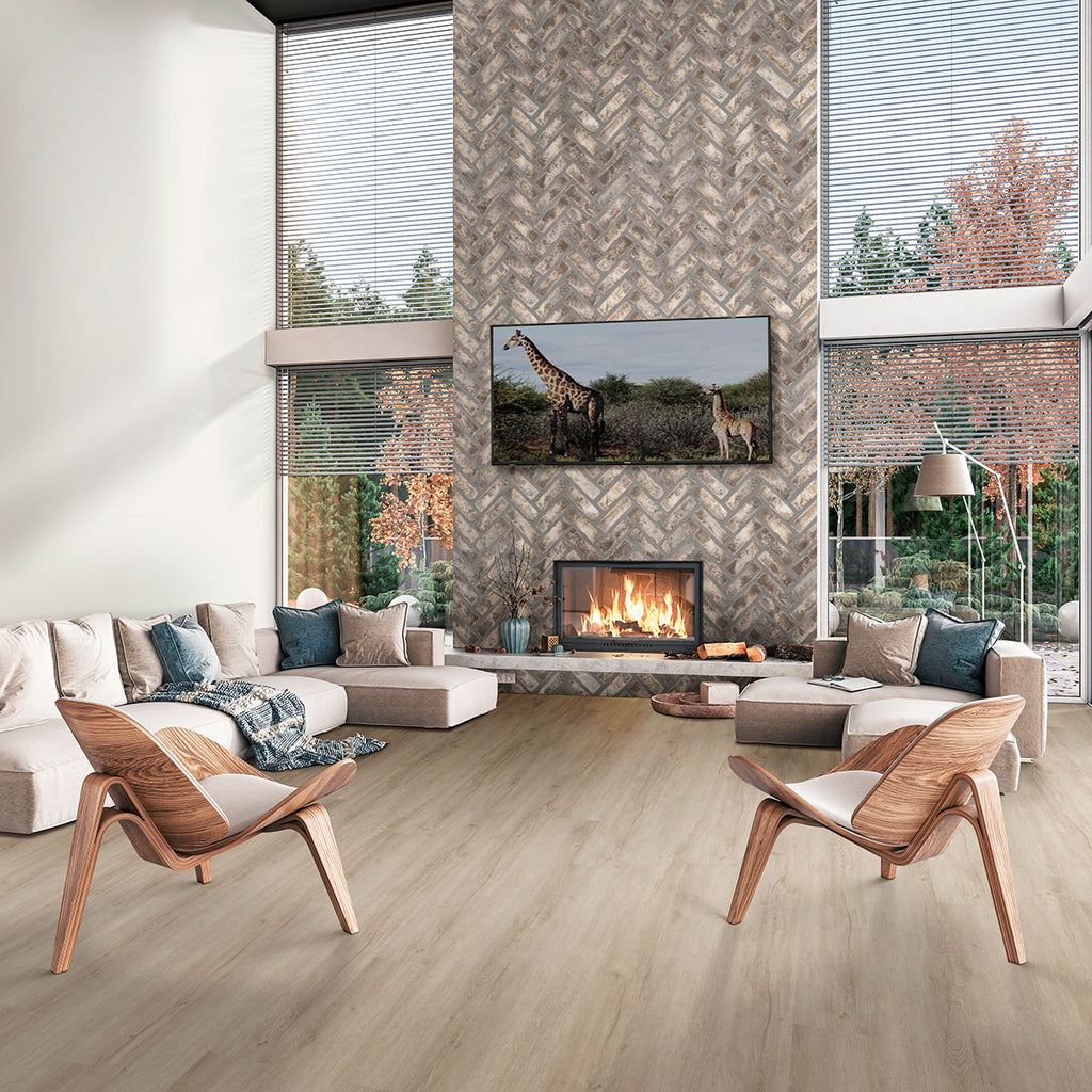 Cyrus 2.0 Sandino Luxury Vinyl Plank, room scene
