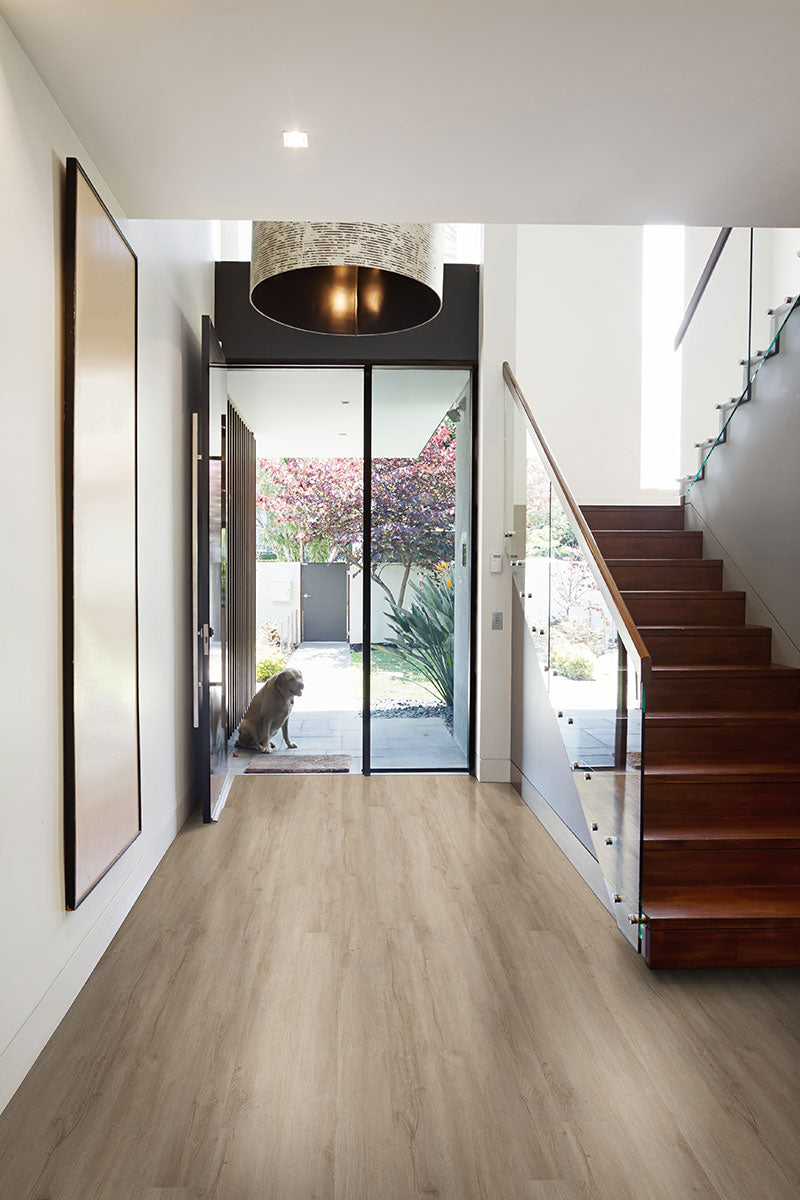 Prescott Sandino Luxury Vinyl Plank, room scene