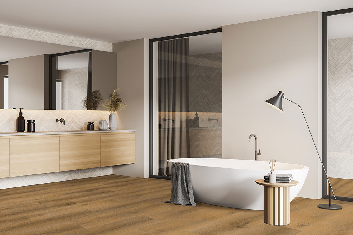 Laurel Reserve Scandi Luxury Vinyl Plank, room scene