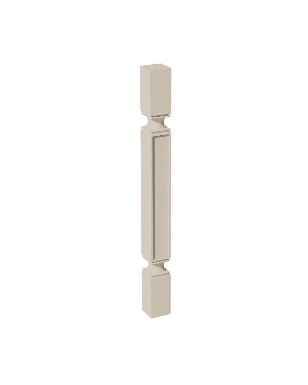 Shaker Accessible Beige Cabinet Post (color preview)
