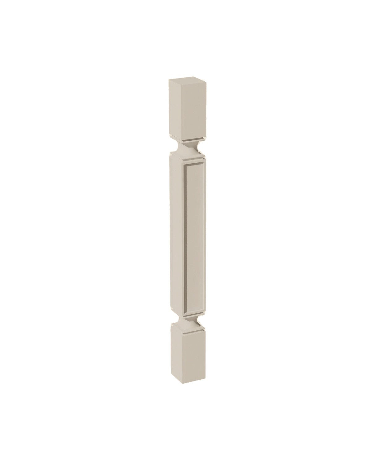 Shaker Accessible Beige Cabinet Post (color preview)