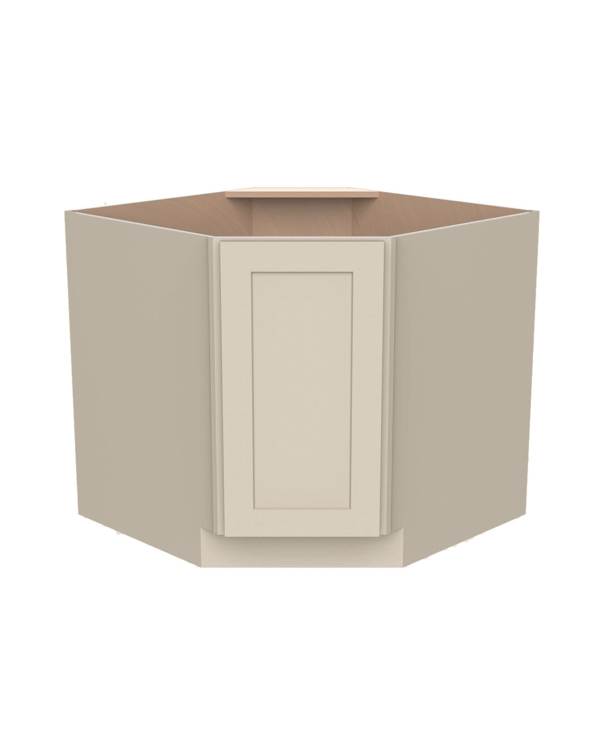 Shaker Accessible Beige Corner Sink Base Cabinet (color preview)