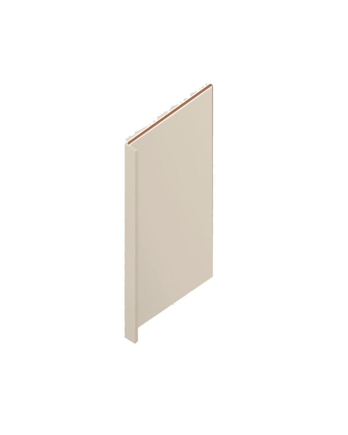 Shaker Accessible Beige Dishwasher Return Panel (color preview)