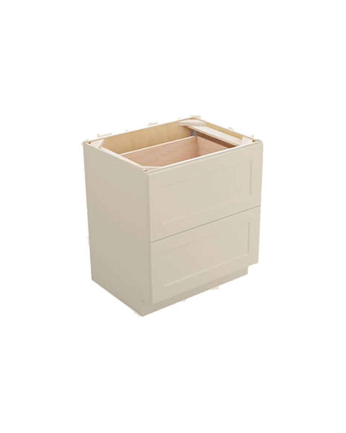 Shaker Accessible Beige Drawer Base Cabinet, 2 Drawers (color preview)