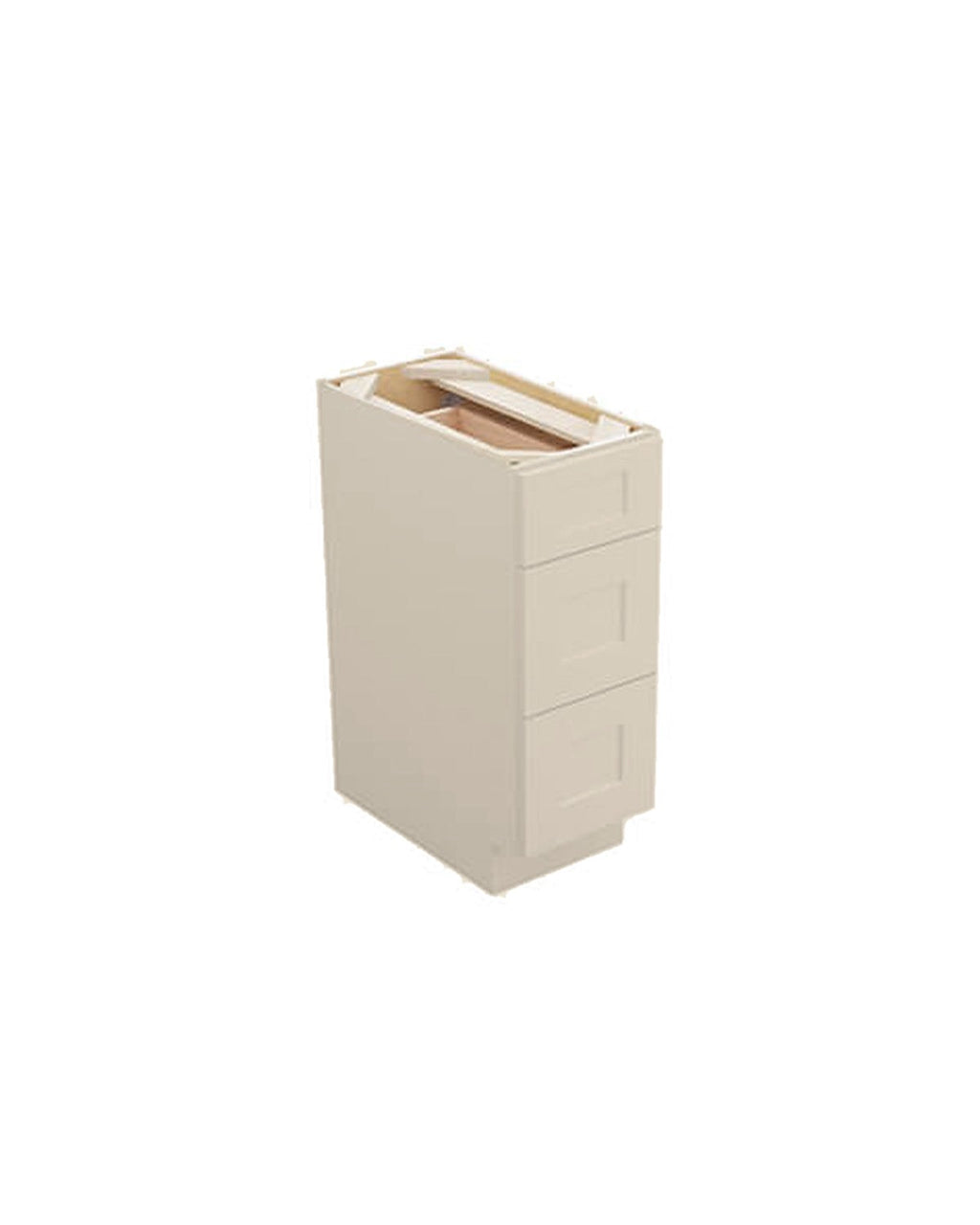 Shaker Accessible Beige Drawer Base Cabinet, 3 Drawers (color preview)