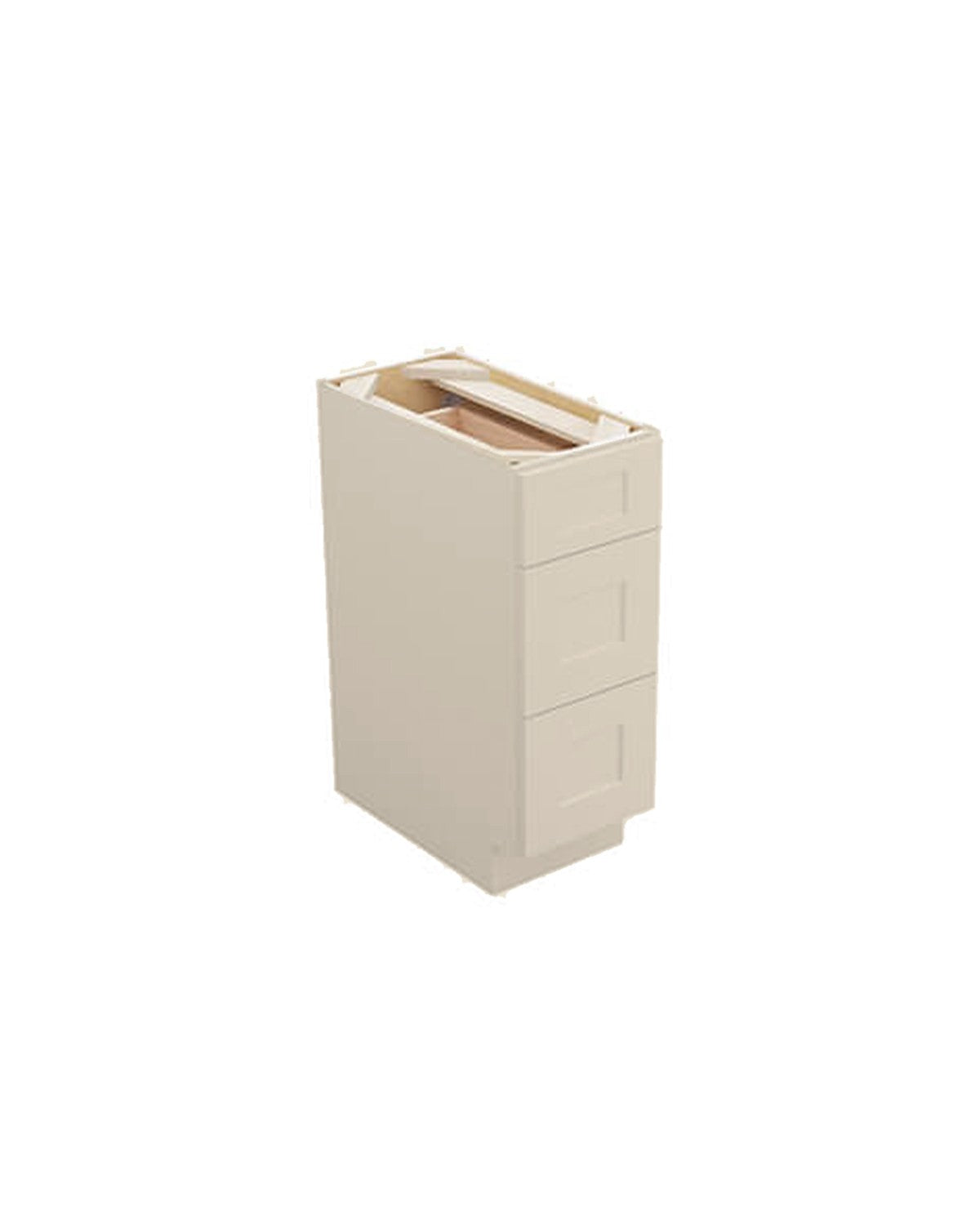 Shaker Accessible Beige Drawer Base Cabinet, 3 Drawers (color preview)