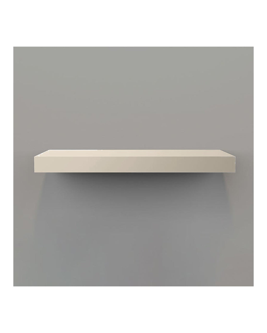 Shaker Accessible Beige Floating Shelf (color preview)