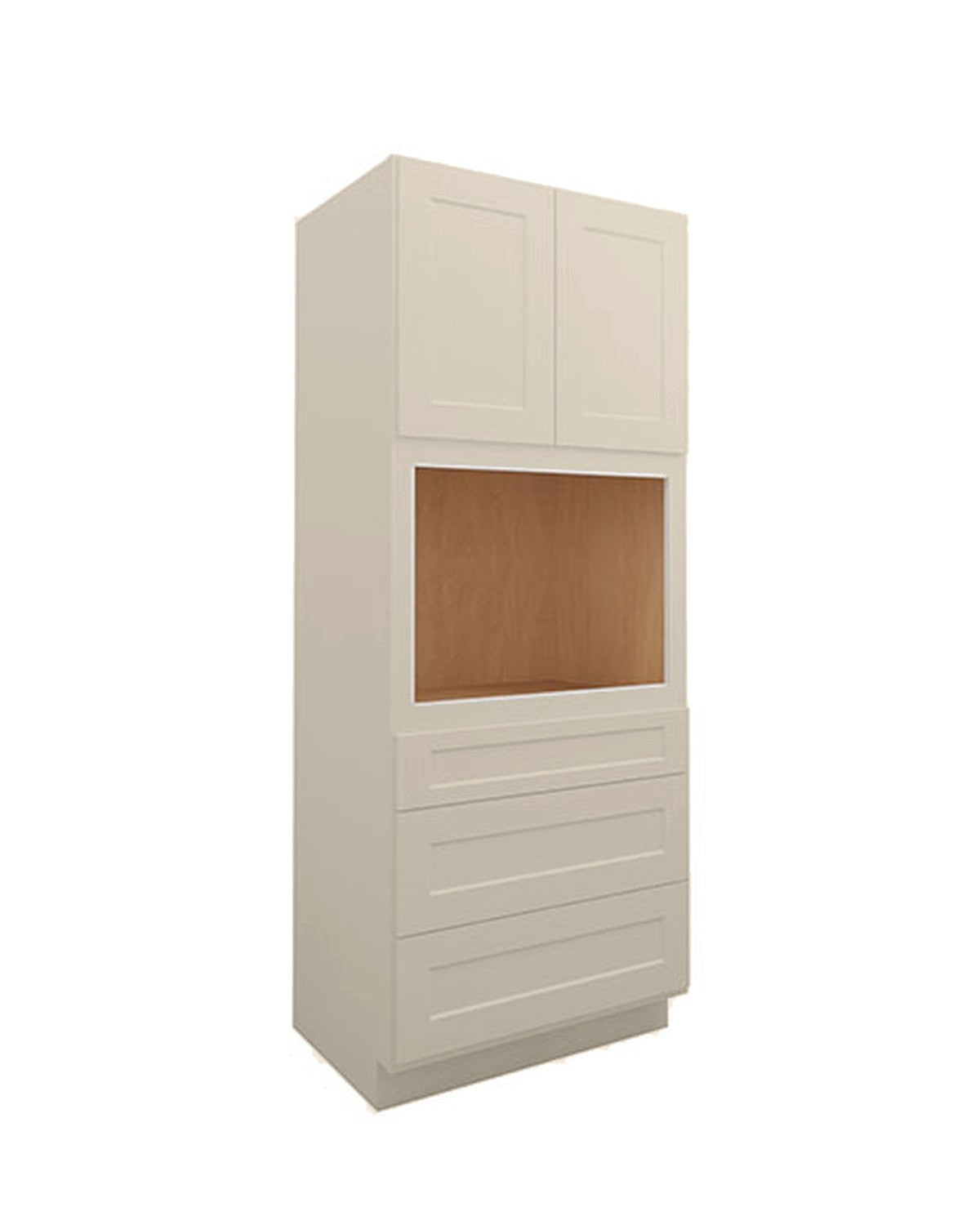 Shaker Accessible Beige Tall Oven Cabinet (color preview)