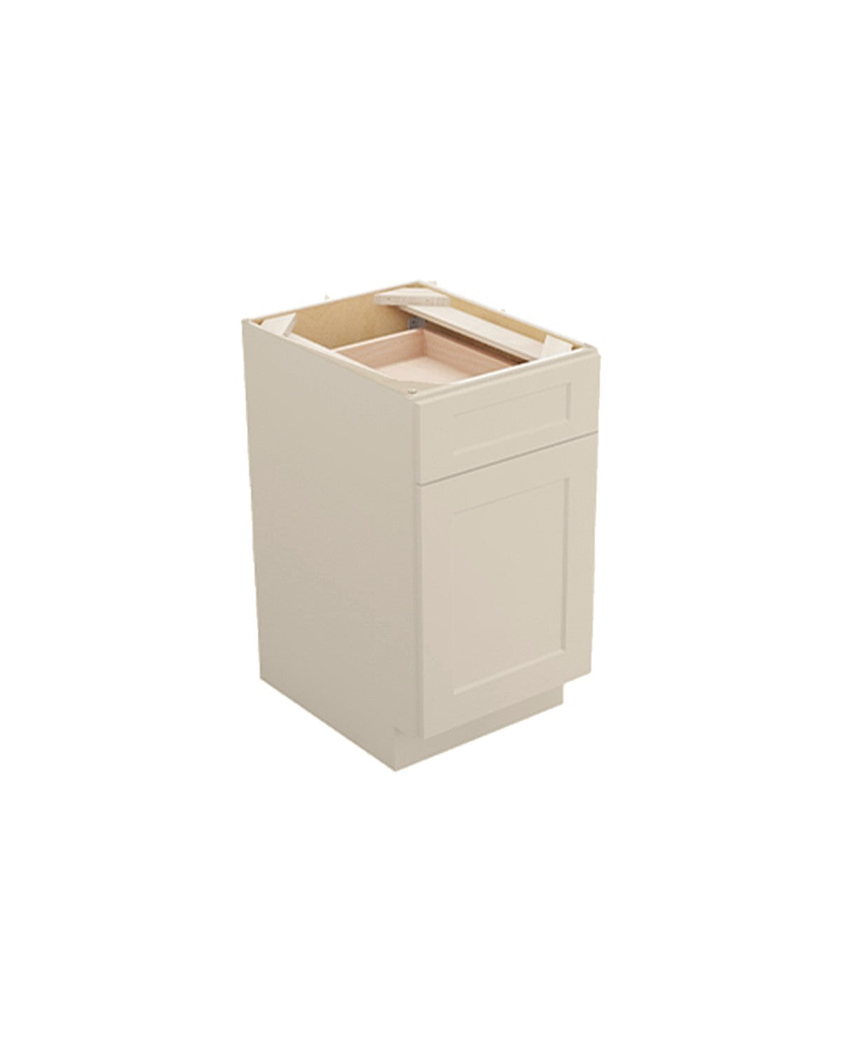 Shaker Accessible Beige Trash Can Pull-Out Organizer (color preview)