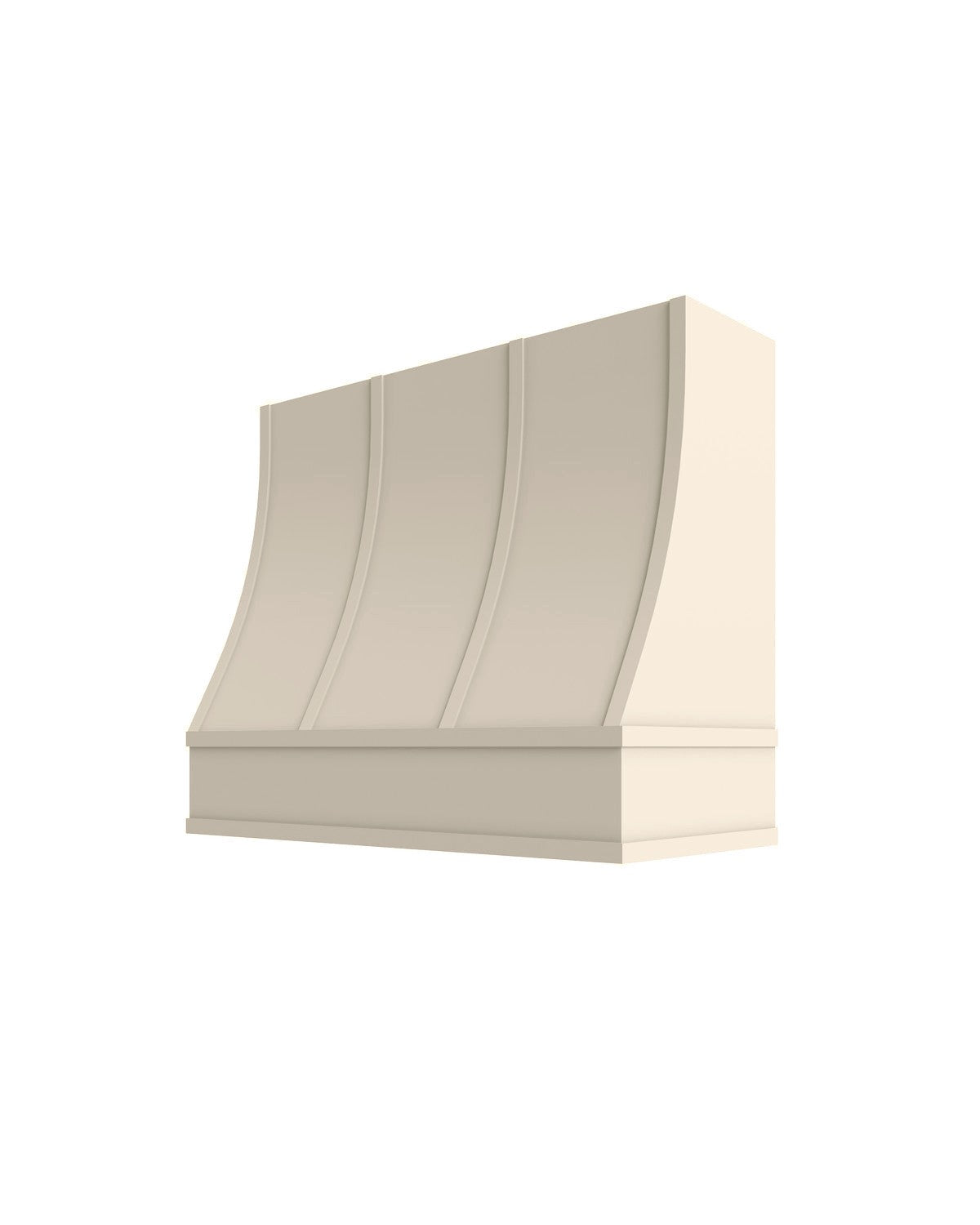 Shaker Accessible Beige Wood Range Hood (color preview)