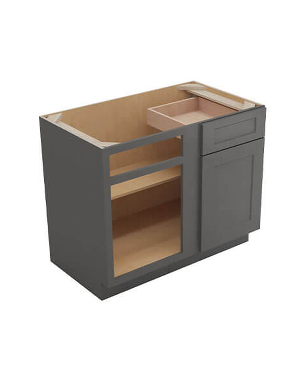 Shaker Gray Blind Corner Base Cabinet