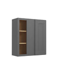 Shaker Gray Blind Corner Wall Cabinet