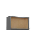 Shaker Gray Microwave Wall Cabinet