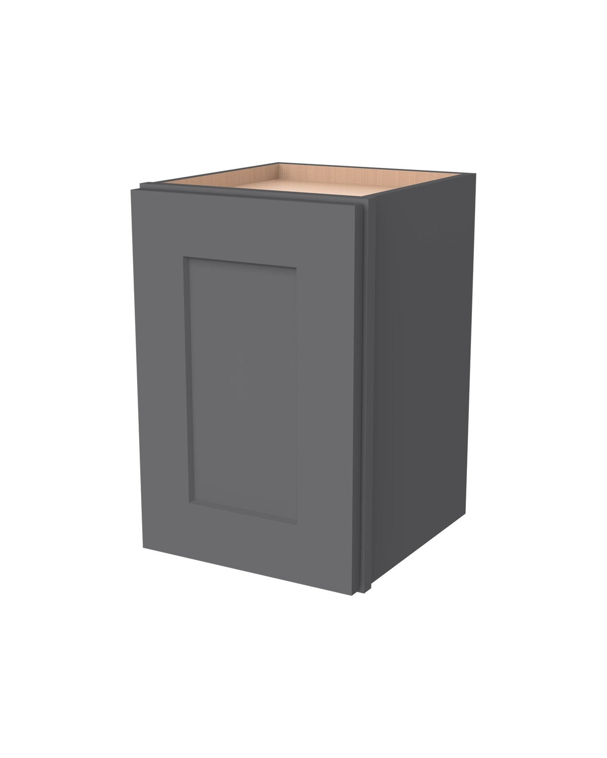 Shaker Gray Wall Cabinet 18" High