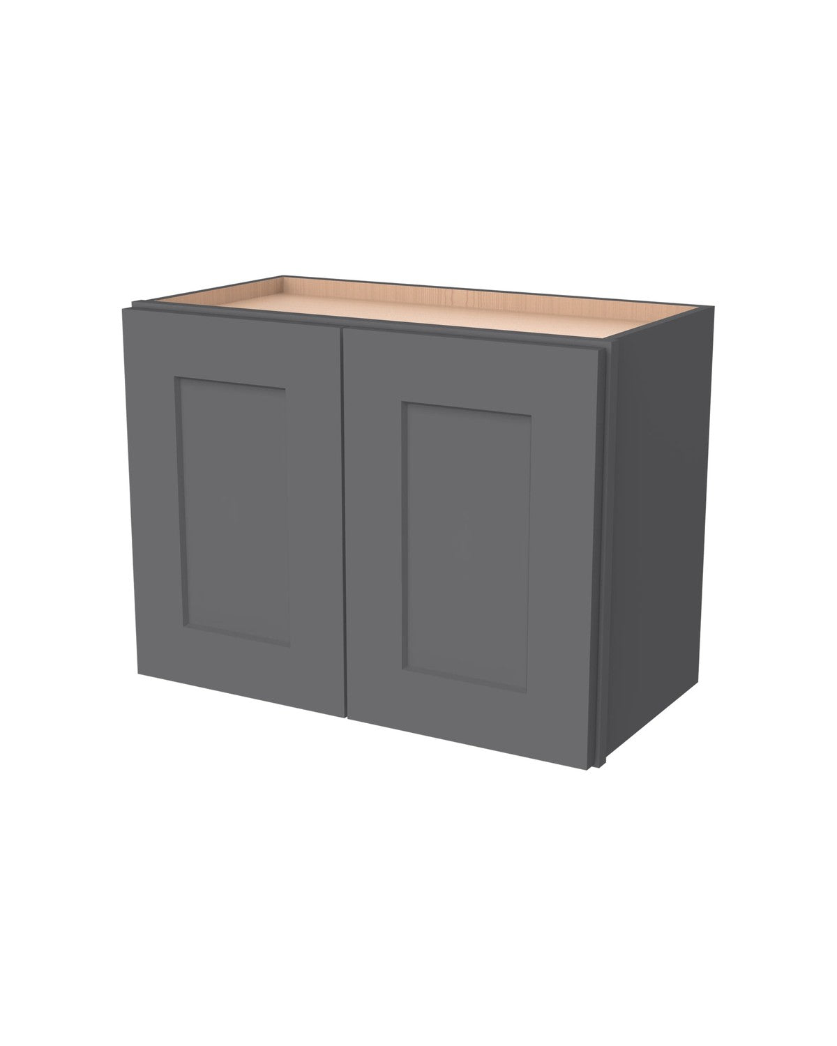 Shaker Gray Wall Cabinet 18" High