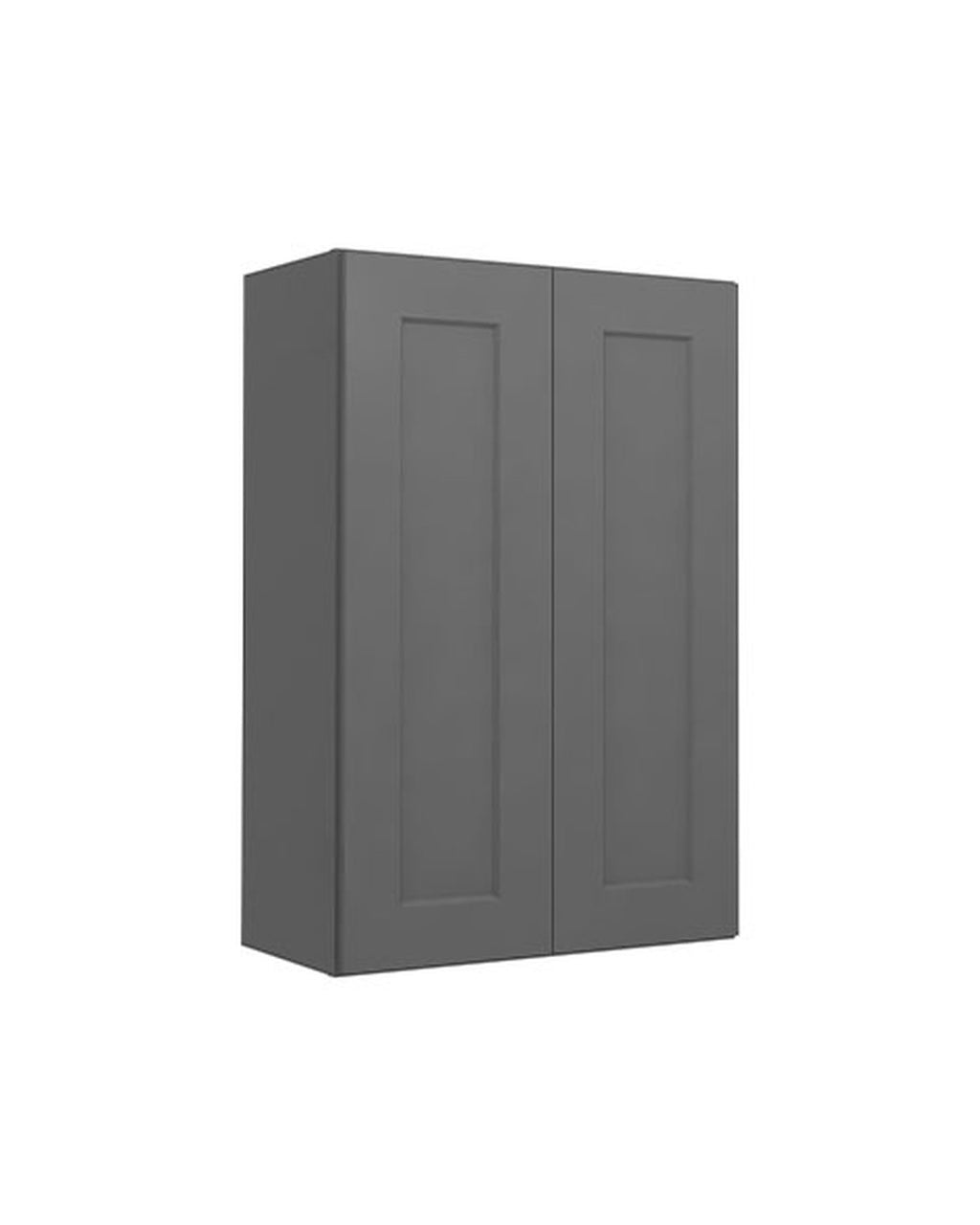 Shaker Gray Wall Cabinet 36" High, 2 Doors