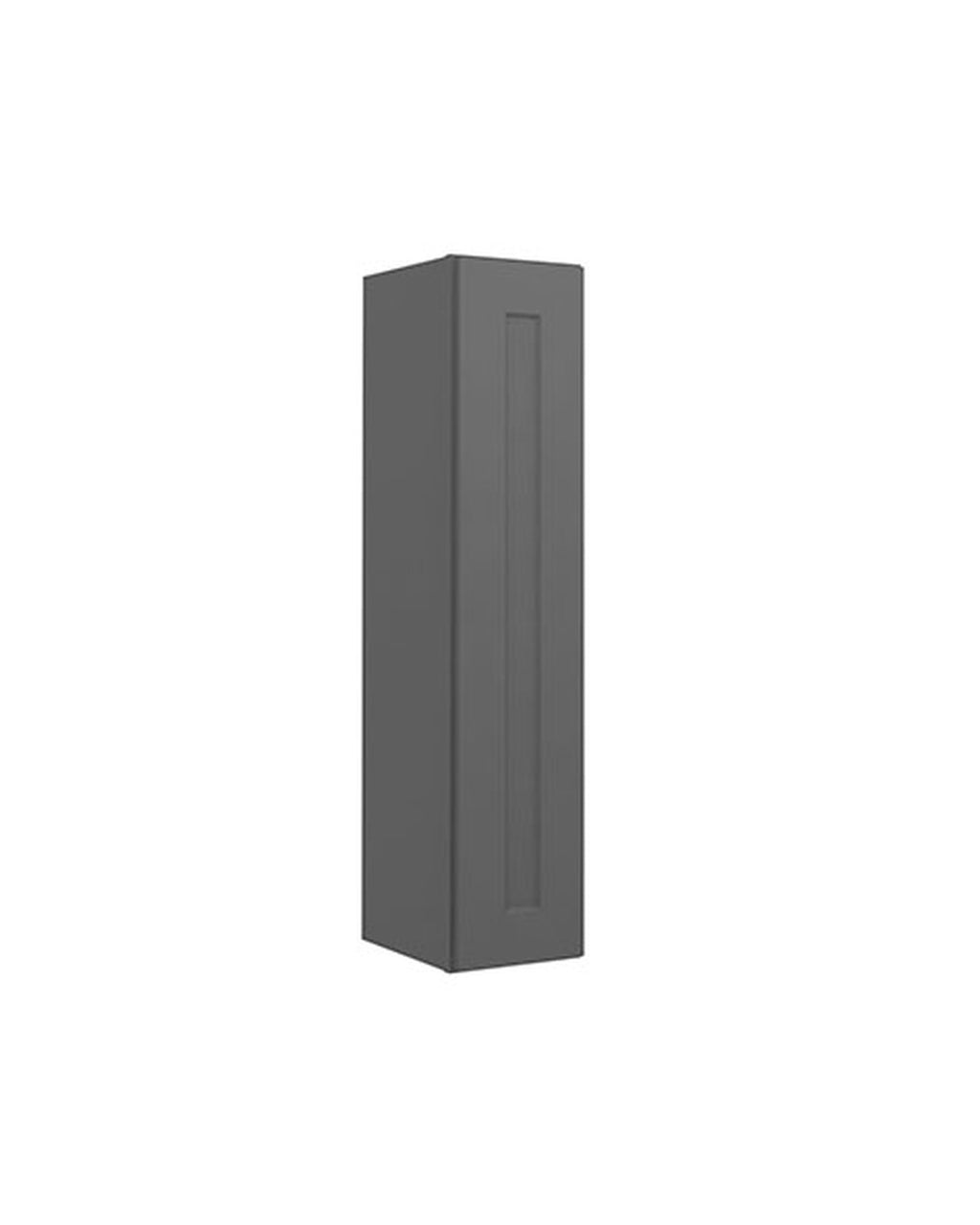 Shaker Gray Wall Cabinet 42" High, 1 Door