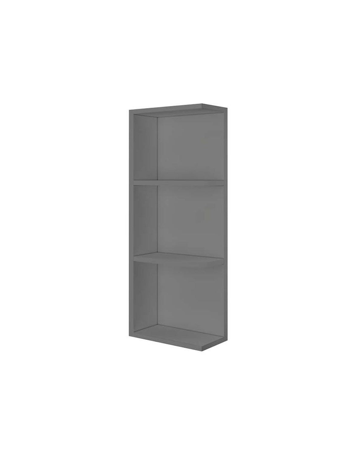Shaker Gray Wall End Shelf
