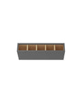 Shaker Gray Wine Rack Cube