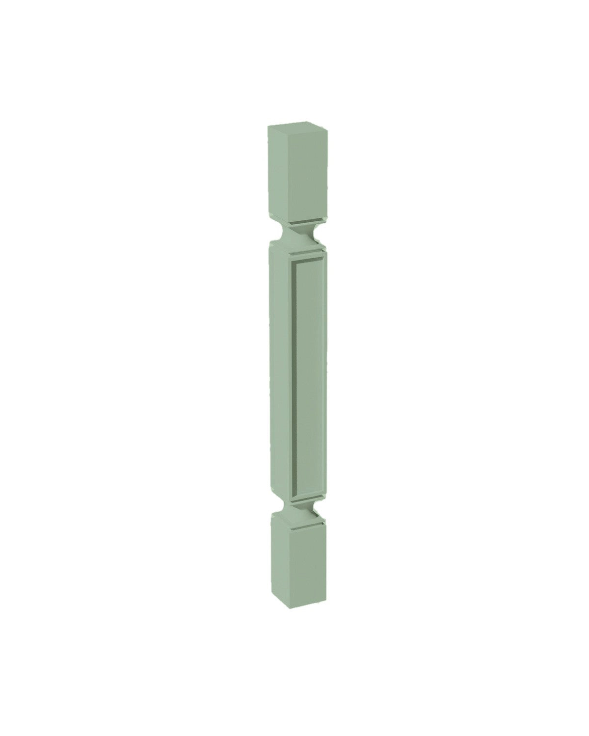 Shaker Jade Green Cabinet Post (color preview)