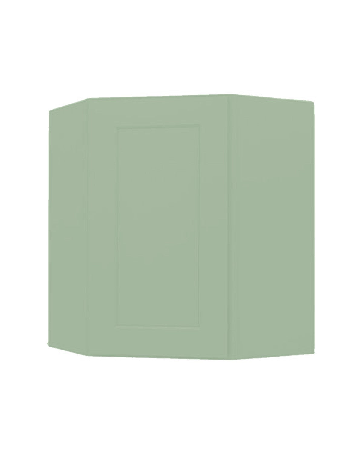 Shaker Jade Green Diagonal Corner Wall Cabinet (color preview)